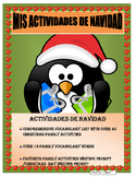 Christmas Activities- AR/ER/IR Navidad-Writing Prompt -Spanish-Distance Learning