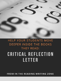 Reading Letter: Writing about Fiction or Non-Fiction Book - DISTANCE LEARNING