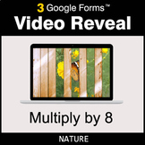 Multiply by 8 - Google Forms Math Game | Distance Learning