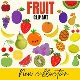 Watercolor Fruit Clip Art Collection mix and match for commercial use