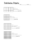 Distributive Property with Arrays