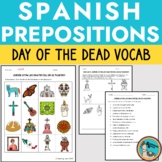 Day of the Dead Worksheet with Prepositions