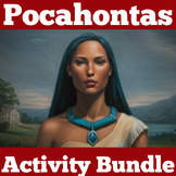 POCAHONTAS Activities 1st 2nd3rd 4th 5th Grade NATIVE AMERICAN History BUNDLE