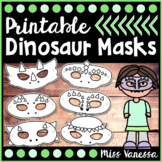 Printable Dinosaur Masks for Dramatic Play