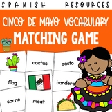 Cinco de Mayo Spanish Vocabulary Matching Card Game