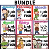 Look and Find MEGA BUNDLE (Sept-May Editions)