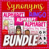 A-Z Alphabet BINGO Bundle | Letter Recognition & Word Matching Game | Valentine