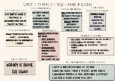 Civics "One Pager" of Notes