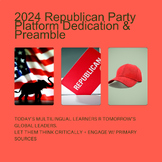2024 Republican Party Platform Preamble Differentiated Text - MEDIUM