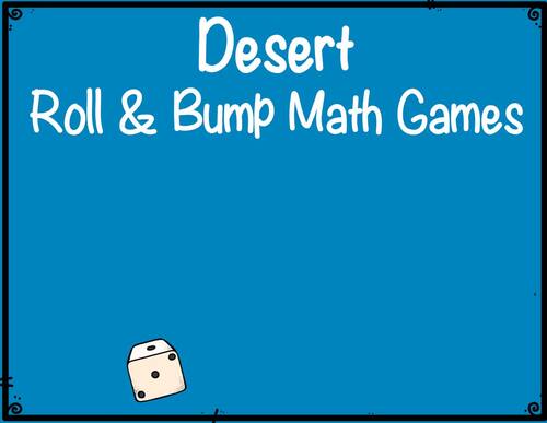 Desert Themed Math Centers