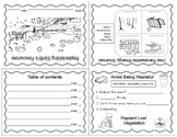 REPLENISHING NATURAL RESOURCES -  BOOKLET - Spanish and English - Text Features