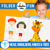 Brain Break Body Parts Head Shoulders Knees Toes Interactive Music Folder Game