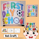 First Day of School Hat Back to School Crown Headband Writing Activities Project
