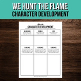 We Hunt the Flame Character Development Chart for Nasir