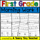 First Grade Morning Work Part 1