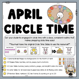 April Circle Time Google Slides Add On Resource