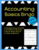 Accounting Basics Bingo