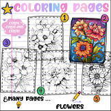Flowers Coloring Page