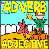 Adjective And Adverb Sorting Bulletin Board Activity Project No-Prep Worksheets