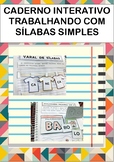 Caderno Interativo TRABALHANDO COM SÂ¨ÂªLABAS SIMPLES