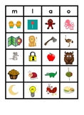 M, L, A, O Picture Sort