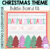 Christmas Tree  Bulletin Board Kit or Door Decor | Happy Holidays