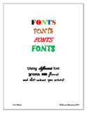 Introduction to Fonts