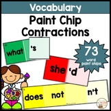 Vocabulary Contractions | Independent Center Activities | Contraction Centers