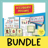 Describing People Growing BUNDLE for the Spanish class / Describiendo Personas