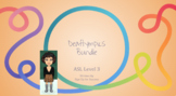 ASL Level 3- Deaflympics Bundle