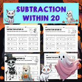 Erasure within 20 math on Halloween