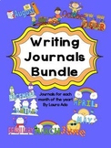 Bundle of Writing Journals for the whole year - 1st and 2nd grade CCSS Prompts