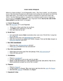 The Great Gatsby Webquest