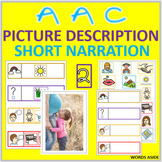 AAC Picture Support Description Reading Writing Short Story Aids