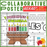 7 principles of kwanzaa kinara Collaborative poster - Nguzo Saba Art Project
