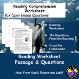 Reusable Launch Vehicles in the Future of Space Exploration Reading Worksheet