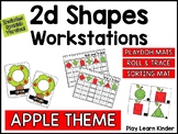2d Shapes: Apple Workstations (English and Spanish)