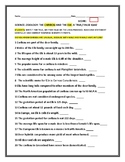 ZOOLOGY: THE CARIBOU & THE ELK: A TRUE/ FALSE QUIZ