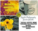 *BUNDLE* 3 Digital Photography Projects (Meme, Coaster Design, Color Emphasis)