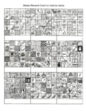 Sticker Chart - Doodles - Reward Chart