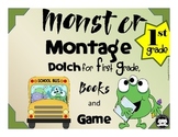 Dolch 1st Grade Words Monster Montage Game and Book