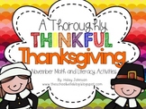 20 Thanksgiving Math and Literacy Activities