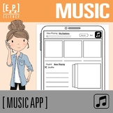 Music App Template Activity  | Social Media Template