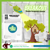 Breakout by Kate Messner Reader Response Journal and Writing Rubric