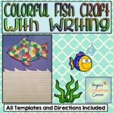 Colorful Fish Craft with Writing