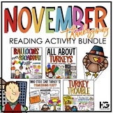 Thanksgiving Read Aloud Books and Activities | Reading Comprehension, Crafts