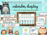 Woodland Creatures Birthday Calendar Set