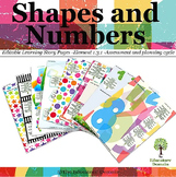 Shapes and Numbers Learning Story Pack