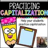 Practicing Capitalization