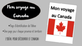 Mon voyage au Canada